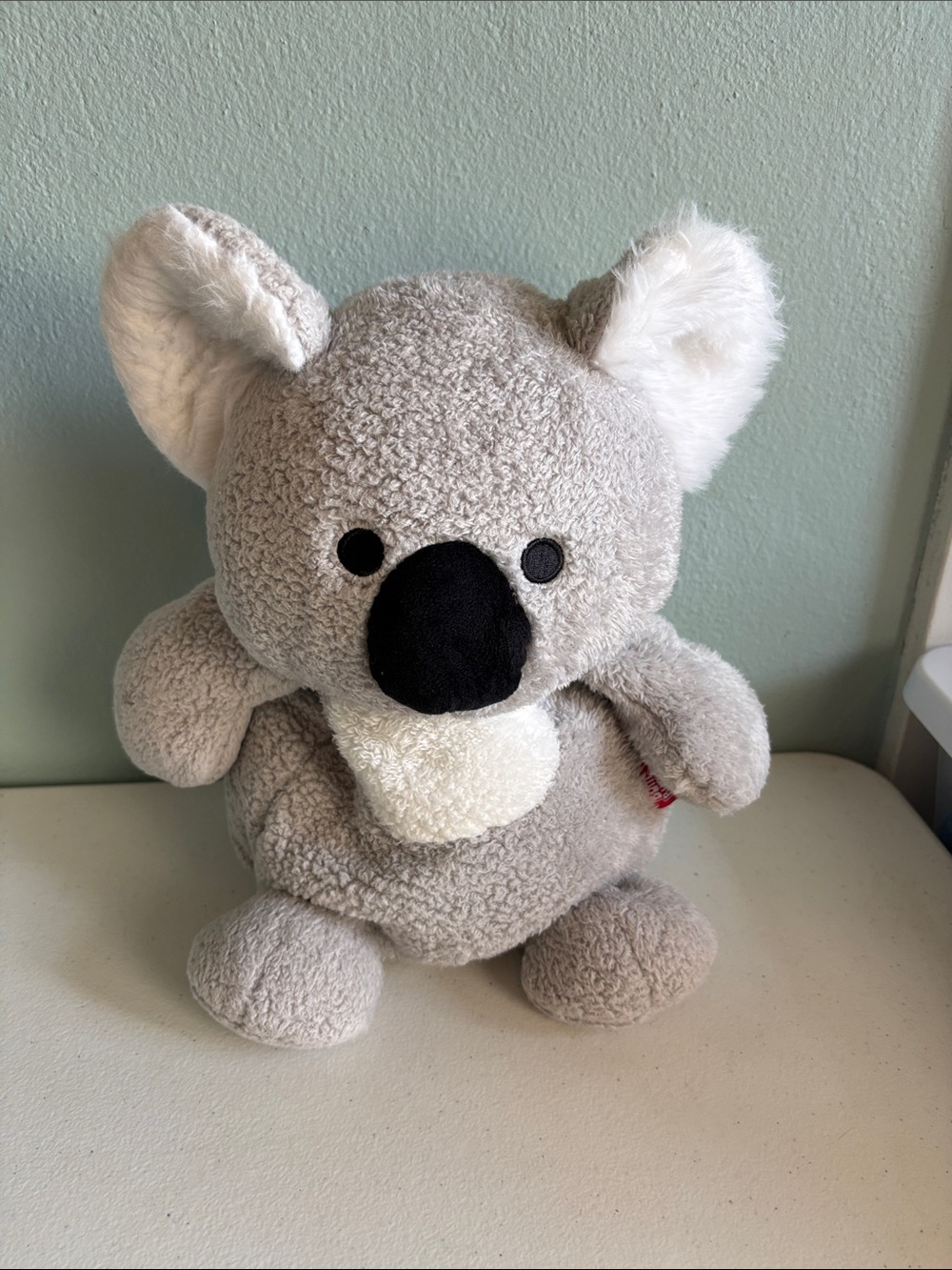 2015 Retired Bum Bunz Plush Gray Koala Stuffed Animal 14”